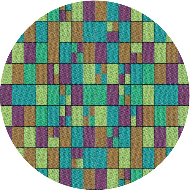 Ahgly Company Tapis d'Intérieur Lavable à la Machine, Carré, Transitionnel, Vert Émeraude, Tapis de Zone, 3 Pieds Carré