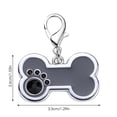thumbnail image 3 of Alloy Pet Dog Tag Engraved Lost Identity Tag Customized Pet Information Tag Lightweight And Durable Accessories Online Store Labradoodle Accessories Dog Accessories Online Dog Ground Online Dog, 3 of 4