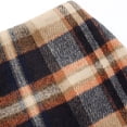 thumbnail image 4 of 2025 Pencil Plaid Skirts for Rave Skirt Women Fall Winter High Linen Skirt Waisted Bodycon Knee Length Mini Skirt Wool Midi Skirt with Pencil Skirt for Women, 4 of 5