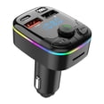 thumbnail image 1 of Car Wireless FM Transmitter Adapter Dual USB Port Charger Cigarette Lighter MP3 Player Kit Hands-Free 3.4A Fast Charge, 1 of 1