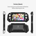 thumbnail image 2 of XIHAMA Switch Lite Case Protective Case for Nintendo Switch Lite, Case Compatible with Nintendo Switch Lite Hand Grip Case with Detachable TPU+Built-in PC Screen Protector & 2 x Thumb Grip Caps, 2 of 6