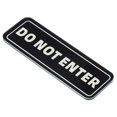 thumbnail image 1 of Unique Bargains Do Not Enter Sign 6'x2' Self Adhesive Door Information Sticker, 1 of 6