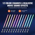 thumbnail image 4 of VEVOR Épée Lumineuse 12 Couleurs RVB 16 Sons Mode Rechargeable Sabre Laser de Duel, 4 of 9