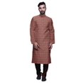 thumbnail image 1 of Atasi Kurta Décontracté Imprimé à Col Chinois avec Churidar Kurta Chemise pour Homme, 1 of 1