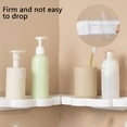 thumbnail image 4 of Shelves Shower Shelf Corner Shelves Wall Storage Display Organizer For Bathroom Kitchen Bedroom Living Room Corner Shelf Kitchen Multifunctional Non-perfora, 4 of 5