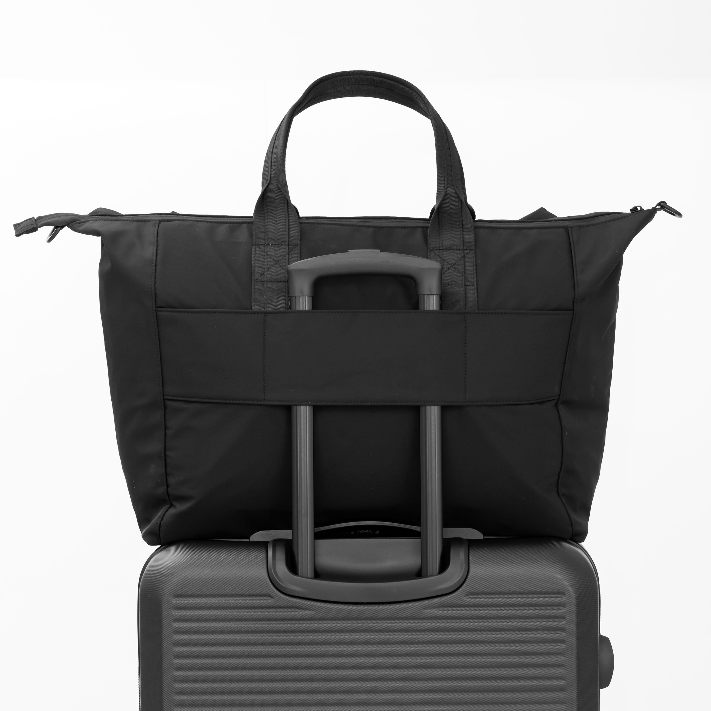 Jetstream Sac Week-End 20 po, Sac de Voyage avec Pochette pour Ordinateur Portable, Noir