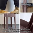 thumbnail image 4 of HOARBOEG Home Chairs Made Of Thick Plastic Can Be Stacked And Stacked. Dining Table Stools Windmill Stools High Round Stools Rubber Stools And Simples Chairs, 4 of 6