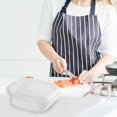 thumbnail image 4 of Yhmxh Lunch Box for Kids Kitchen Gadgets Drainage Bento Box Fruit Container,Food Box With Drainage Function, Which Can Be Heated In A Microwave Oven Lunch Containers Bentgo Lunch Box, 4 of 7
