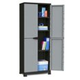thumbnail image 4 of RAM Quality Products PRESTIGE Armoire de Rangement Utilitaire à 3 Tablettes Verrouillable, Gris, 4 of 7
