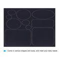 thumbnail image 3 of Unique Bargains Down Jacket Patch Nylon Repair Tape, 6 Sheets Self Adhesive Cloth Fabric Patch, Dark Blue, Rectangle Oval, 3 of 5