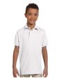 thumbnail image 1 of Jerzees Polo Sans Étiquette Résistant aux Taches pour Grand Garçon, Style 437Y, 1 of 1