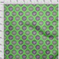thumbnail image 4 of oneOone Polyester Spandex Green Fabric Asian Block Sewing Material Print Fabric by The Yard 56 Inche Wide-9069, 4 of 4