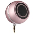 thumbnail image 3 of TISHITA Mini Haut-Parleur Prise Jack aux Lecteur Audio pour Téléphone Notebook Or Rose, 3 of 8