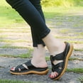 thumbnail image 2 of Summer New Style Plus Size Casual Wedge Heel Adult Womens In-line Sandals, 2 of 9
