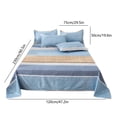 thumbnail image 3 of 3-Piece Bedding Set, All Season Comforter Set with Pillowcases, Soft Microfiber Polyester Sheet Set, Shrink & Fade Resistant, Double Brushed Fabric, Queen Size Bed Sheet Set, 3 of 6