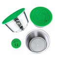 thumbnail image 4 of Yeacher Compatible with Dojo Coffee Machine Reuse Grease Stainless Steel Dojo Kusi Coffee Capsule Shell, 4 of 5