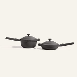 Our Place Mini Cookware Duo (6 piece) Mini (but still very multifunctional) versions of our two bestsellers Char