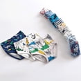 thumbnail image 3 of Boys Briefs Cartoon Dinosaur Briefs Kids 3Pc Clothes, 3 of 6