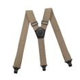 thumbnail image 3 of Milaget Bretelles pour Hommes Robustes Ajustables Type Y Élastiques Cachées Kaki, 3 of 9