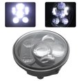 thumbnail image 4 of Motorcycle Front Light Led Headlight 5.75in 75W LED Headlight 6500K High Birhgtness Motorcycle Headlamp Fit For, 4 of 8