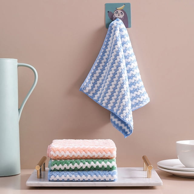 Oleegame 1PC Ten Dollar Items Microfiber Cleaning Cloth Dish Cloths Dish Towels Super Soft And Absorbent Kitchen Dishcloths Fast Drying Microfiber Kitchen Towels Cotton Dish Rags