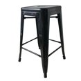thumbnail image 1 of HomeTrends High Gloss Metal Stool, 1 of 1
