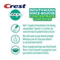 thumbnail image 5 of Crest + Scope Mouthwash Concentrate Original Mint, 5 of 5