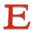 thumbnail image 1 of EGNMCR Room Decor Home Decor 26 Letters DIY Mirror Acrylic Wall Sticker Decals Home Decor Wall Art Mural Mirror letter, 1 of 2