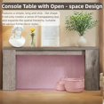 thumbnail image 2 of Fnova Table Console Style Ferme de 70,9 Pouces pour Entrée, Longue Table d'Entrée Étroite en Bois, Assemblage Facile, Gris, 2 of 13