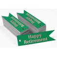 thumbnail image 2 of Inkdotpot Pack Of 100 Real Rose Gold Foil Paper Tags Happy Retirement Favor Hang Tags, 2 of 6