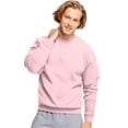 thumbnail image 1 of Hanes Chandail Molletonné à Col Rond ComfortBlend EcoSmart pour Hommes - Meilleur Vendeur, 3TG, Rose Pâle, 1 of 3