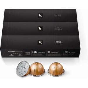 Nespresso Capsules VertuoLine, Melozio, café frais, 30 Comptez les caféières, les brasseries 7.77 Ounce 10 Nombre (paquet de 3)
