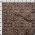 thumbnail image 4 of oneOone Viscose Chiffon Brown Fabric African Aztech Sewing Material Print Fabric By The Yard 42 Inch Wide, 4 of 4