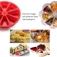 thumbnail image 4 of LSLJS Silicone Bakeware Baking Food 8 Points Scone Cake Home Used in Microwave, 4 of 6