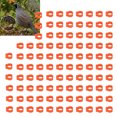 thumbnail image 4 of 100PCS 8mm Pigeons Leg Rings Easy Identify Reusable Lightweight Durable Poultry Supplies, 4 of 8