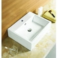 thumbnail image 5 of American Imaginations 21-in. W Vessel White AI-133, 5 of 5