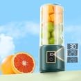 thumbnail image 1 of RKSTN Glass Portable Juice Extractor Newly Fruit and Vegetable Juicer Small Home Automatic Rare Squeezed Juices Extractor Wireless Charging Juices Cup Portable, 1 of 5