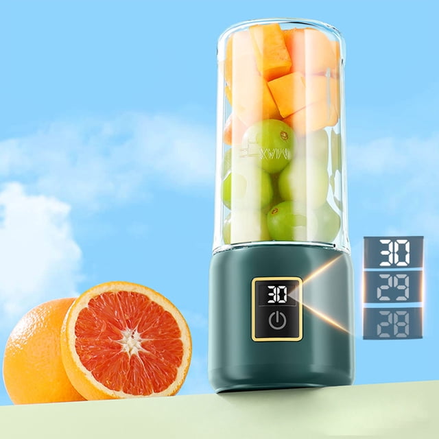 RKSTN Glass Portable Juice Extractor Newly Fruit and Vegetable Juicer Small Home Automatic Rare Squeezed Juices Extractor Wireless Charging Juices Cup Portable