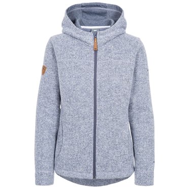 Trespass Chandail à Capuchon en Molleton pour Femmes Reserve Bleu Denim en Taille - 10