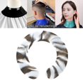 thumbnail image 4 of HILABEE Coiffeur de Salon Capes de Col de Coupe Outil de Protection pour Barbier Coiffure Femmes Brun Dégradé, 4 of 9