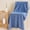 Blue, variant on Velvet Vertical Stripe Adult Large Bath Towel Absorbent Drying Home Wrap Couple Bath Towel
