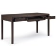 thumbnail image 4 of Allora Contemporary Computer Desk in Warm Walnut, 4 of 9