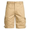 thumbnail image 2 of Styesk Mens Shorts Men's Stretch Cargo Shorts Casual Button Classic Summer Short With Multi Pockets, 2 of 7