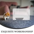thumbnail image 3 of Raindrops Small Animal Transparent Hamster Hideout Cage Accessory for Guinea Pigs Gerbils, 3 of 8