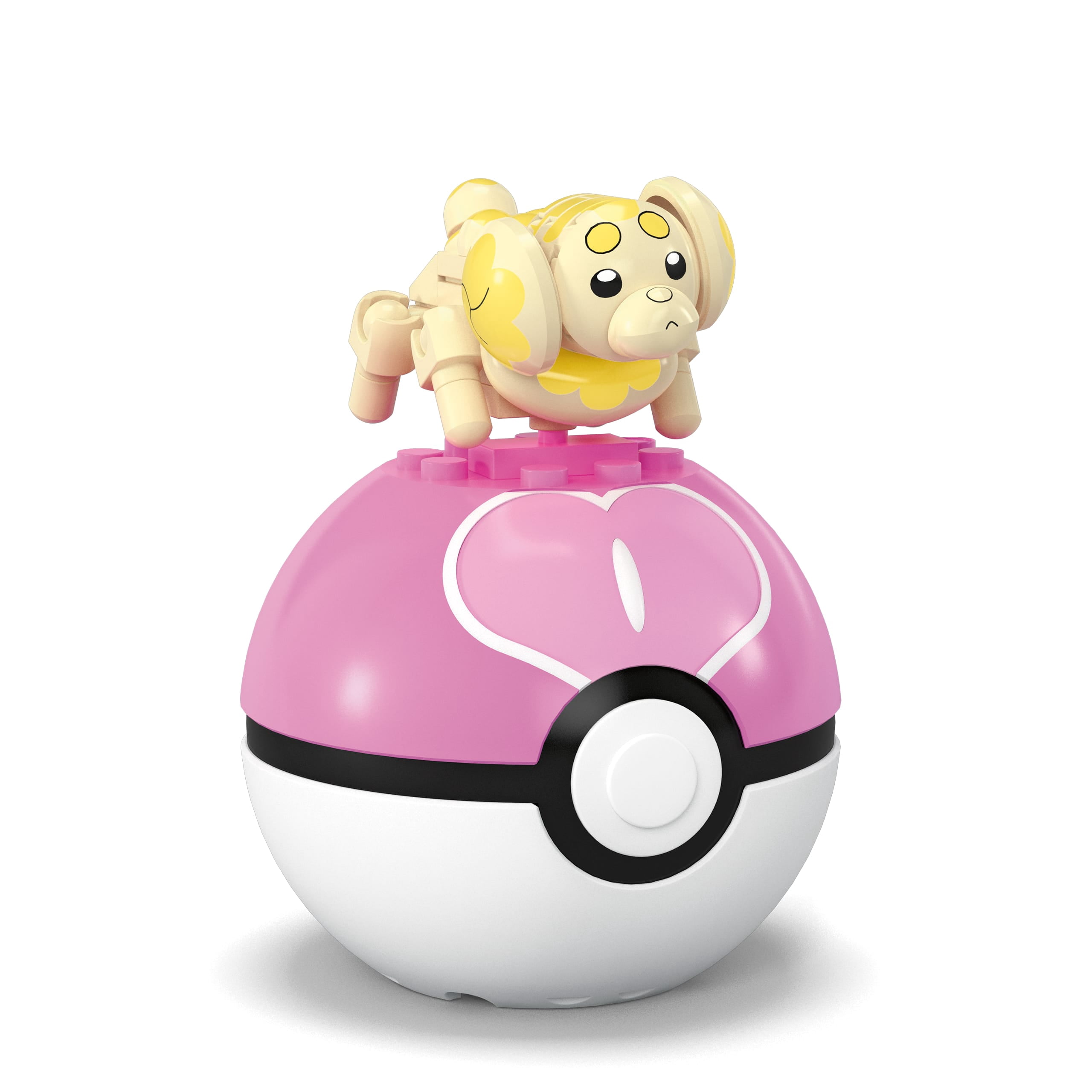 MEGA Pokémon Figurine articulée Ptachiot, Pokéball (31 pièces)