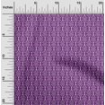 thumbnail image 1 of oneOone Organic Cotton Voile Fabric Curve & Circle Block Decor Fabric Printed BTY 42 Inch Wide, 1 of 4
