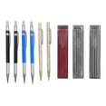 thumbnail image 3 of Carpenter Pencil Refill, 2mm Professional Comfortable Grip Carpenter Pencil Set ABS Metal Fluent Writing  For Merchants, 3 of 8