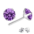 thumbnail image 2 of TIMIFIS Boucles d'Oreilles Classiques en Argent Sterling, Clous d'Oreilles Hypoallergéniques - Été, 2 of 5