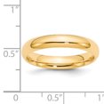 thumbnail image 3 of 14 Carats Or Jaune 4mm Bande de Confort-Fit, 3 of 3