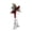 B, variante sur Décorations de Noël Hangs Cloche Décorative de Noël Ornement à Carreaux Rouges et Noirs Branche Baie Sonnette Festive Accroche-Porte Décoration Murale Ornement Suspendu de Noël Déguisement pour la Maison